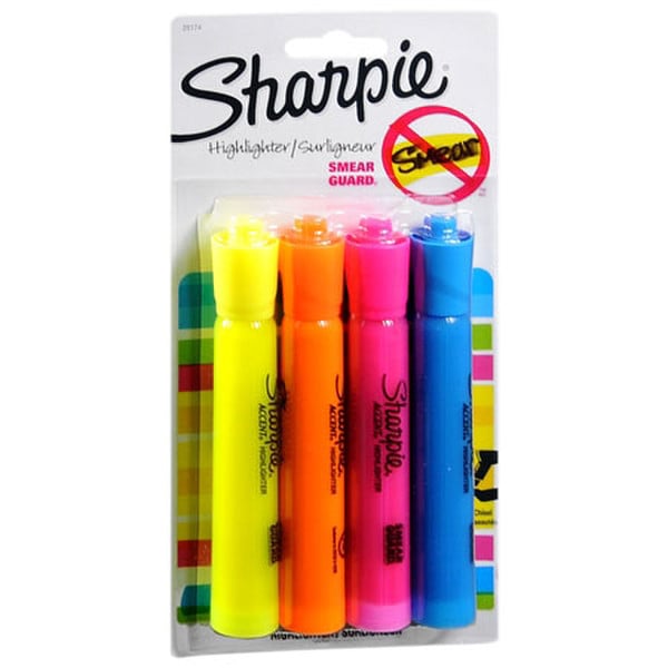 Sharpie Chisel Neon Highlighters